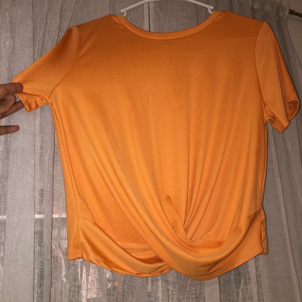 Orange Crop Top